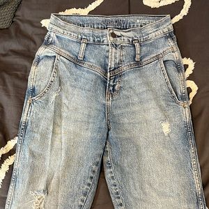 Arizona Jean Co jeans, highest-rise mom jean